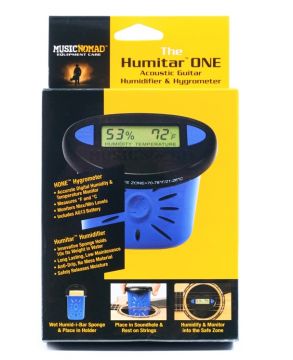 MusicNomad MN311 The Humitar ONE - Acoustic Guitar Humidifier & Hygrometer 