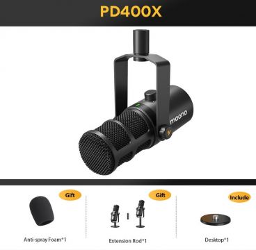 Maono PD400X USB/XLR Mikrofoni