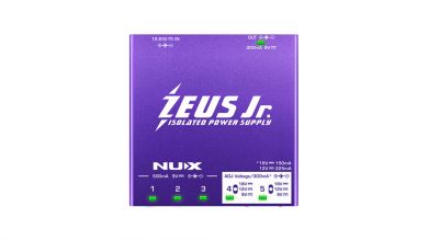 NUX Zeus Jr. multivirtalähde pedaaleille